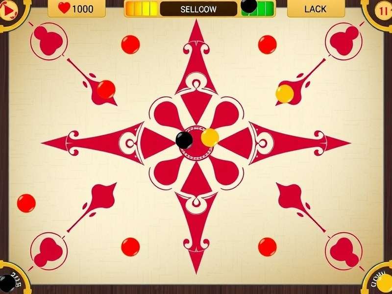 Desi Carrom Glory Game Screenshot